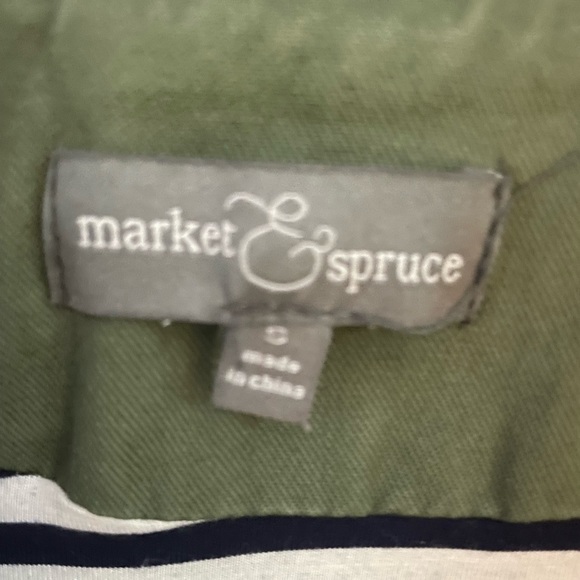 Market & Spruce cargo jacket olive green size small stitch fix - Picture 2 of 3